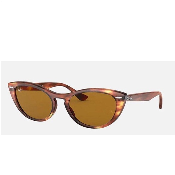 Tortoiseshell cat eye ray ban sunglasses - Picture 2 of 3